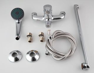 Смеситель для ванны и душа Frap F2213 хром